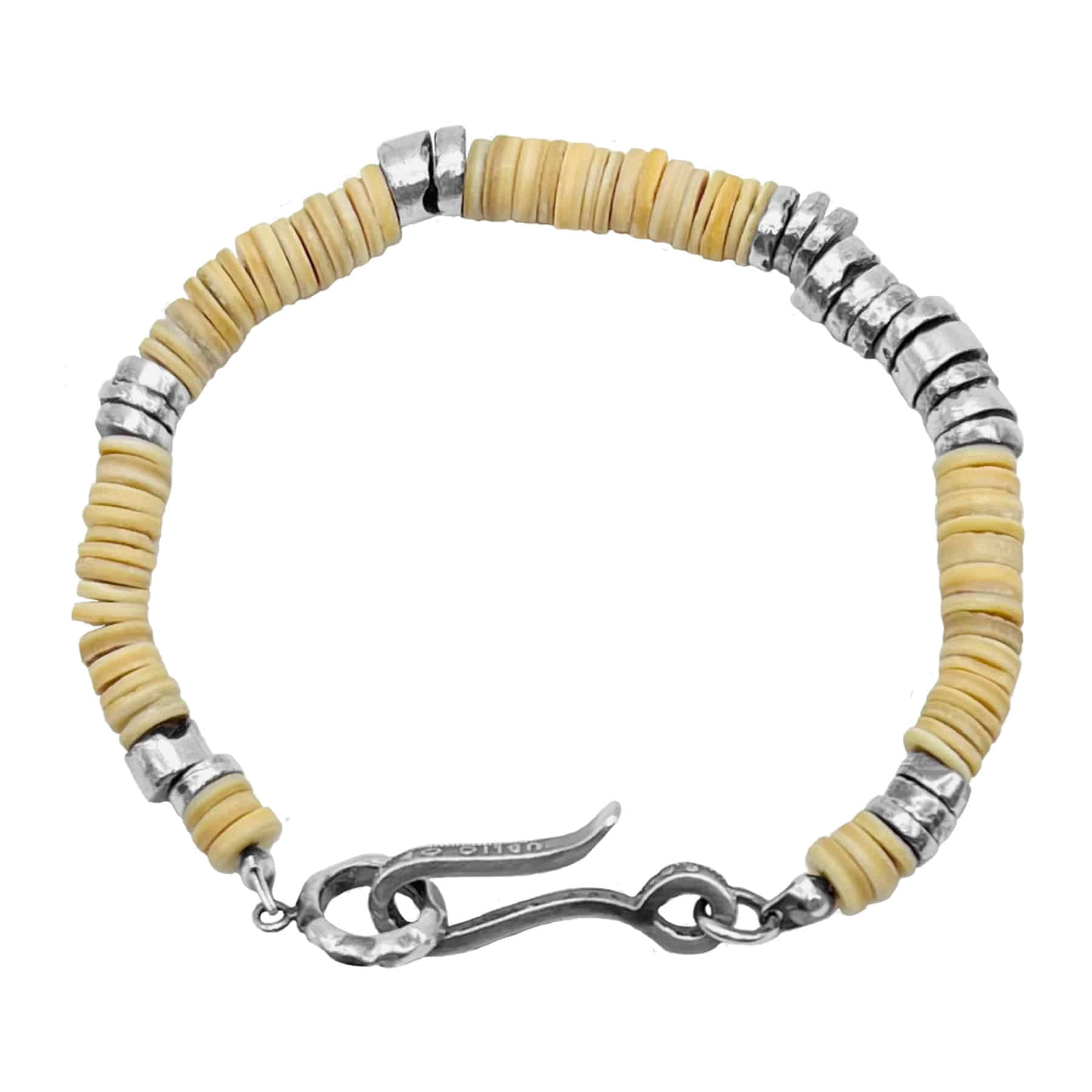 Burley Wood Shell Bracelet