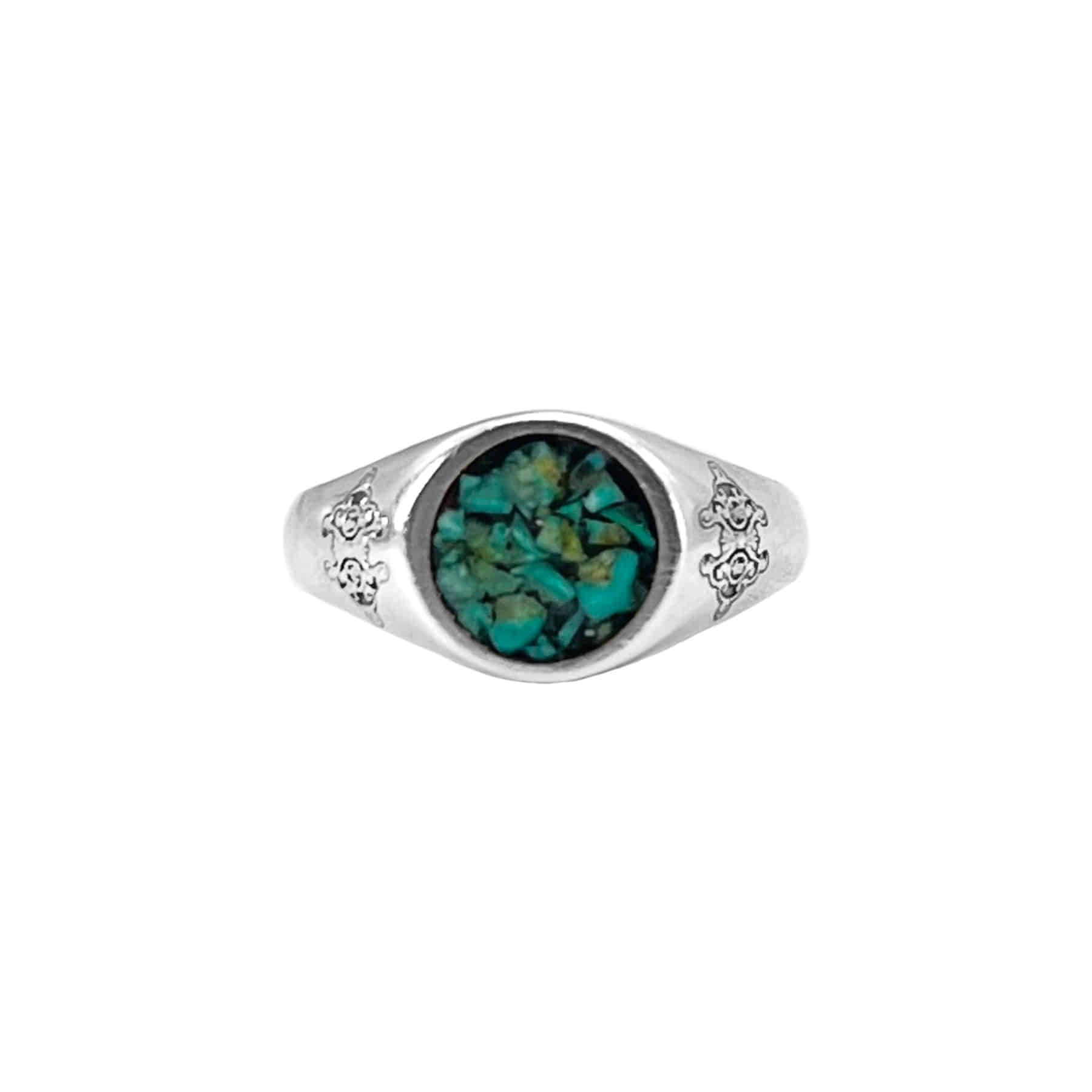 Circle Ring (Turquoise)